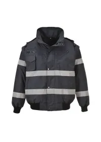 Portwest S435 Iona 3in1 Bomber Jacket Navy