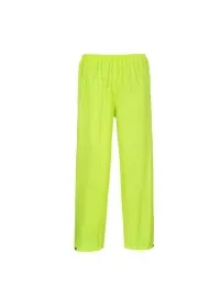Portwest S441 Portwest Rain Trousers Yellow