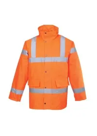 Portwest S460 Hi-Vis Traffic Jacket Orange