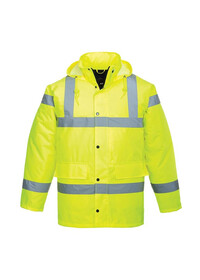 Portwest S460 Hi-Vis Traffic Jacket Yellow