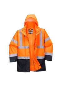Portwest S766 Essential 5in1 Hi-Vis Jacket Ora-Nav