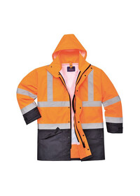 Portwest S768 5in1 Hi-Vis Executive Jacket Ora-Nav