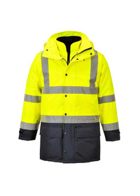 Portwest S768 5in1 Hi-Vis Executive Jacket Yell-Nav