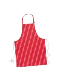 Portwest S839 Butchers Apron Red-White