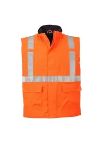 S776 Rain Hi Vis Antistatic Flame Retardant Bodywarmer
