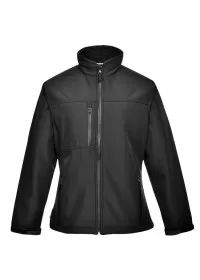 Portwest TK41 Charlotte Softshell Jacket Black