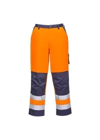 Portwest TX51 Lyon Hi-Vis Trousers Ora-Nav