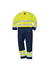 BIZ7 Hi Vis Anti Static Pro Coverall
