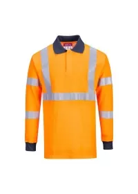 Flame Resistant Rail Standard Polo Shirt Portwest FR76