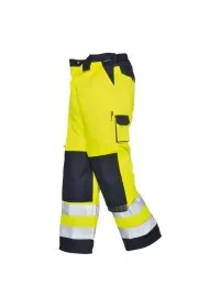 Portwest TX51 Lyon Hi-Vis Trousers Yell-Nav