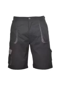 Portwest TX14 Contrast Shorts Black