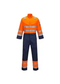 MV29 Modaflame Rail Standard Navy/Orange Coverall Portwest