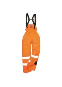 Bizflame Rain Unlined Hi-Vis Antistatic FR Trouser Portwest S780