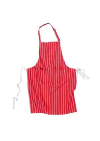 Portwest S855 Butchers Apron w. Pocket Red