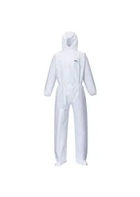 Portwest ST41 BizTex Booted Coverall (50pcs) White