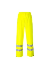 Portwest FR43 Sealtex Flame Hi-Vis Trousers Yellow