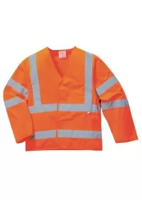 Portwest FR85 FR Hi-Vis Antistatic Jacket Orange