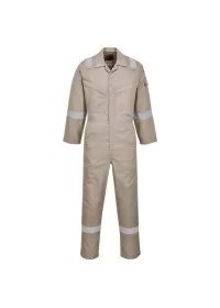 Portwest AF73 Araflame Silver Coverall Khaki