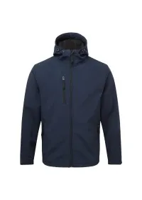 Castle 234 Hooded Softshell Jacket Navy