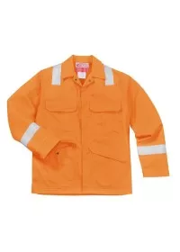 Portwest FR25 Bizflame Plus Jacket Orange