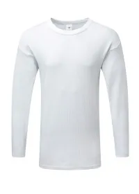 Long Sleeve Thermal Vest White