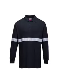 Portwest FR03 Modaflame Iona Polo Shirt Navy