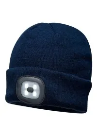 Portwest B029 Beanie LED Head Light USB Rechargeable