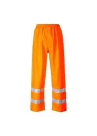 Portwest FR43 Sealtex Flame Hi-Vis Trousers Orange