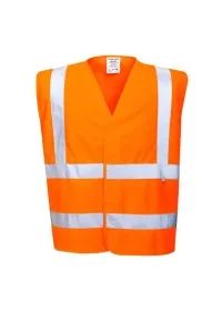 Portwest FR75 Hi-Vis FR Treated Vest Orange