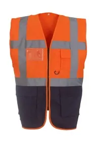 Orange/Navy