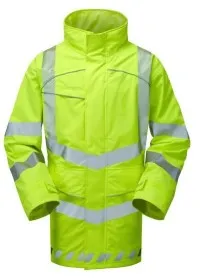 Unpadded Pulsar Breathable Hi Vis Coat P421