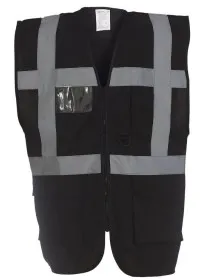 Black Hi Vis Vest