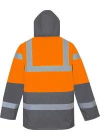 Orange/black