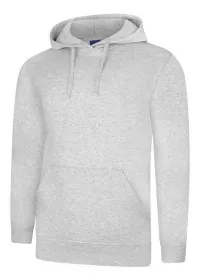 Uneek UX4 Hooded Sweatshirt Heather