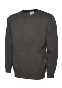 Uneek UX3 Sweatshirt Charcoal