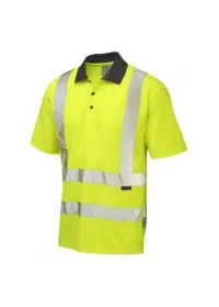 Hi Vis Polo Shirt Coolviz Leo P02Hi Vis Polo Shirt Coolviz Leo P02 Yellow