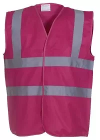Raspberry Red Hi Vis Vest