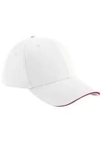 Beechfield BC020 White/Classic Red