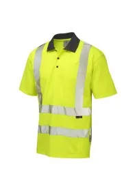 Hi Vis Polo Shirt Coolviz Leo P02Hi Vis Polo Shirt Coolviz Leo P02 Yellow