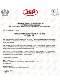 JSP  Press To Check A2P3 Filters pack of 2