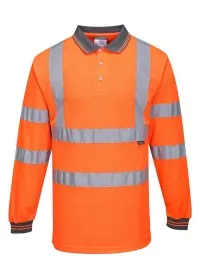 Product Design Hi Vis Long Sleeved Polo
