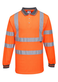 Product Design Hi Vis Long Sleeved Polo