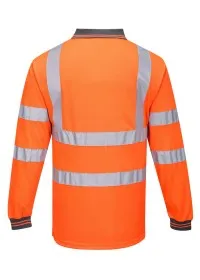 Product Design Hi Vis Long Sleeved Polo