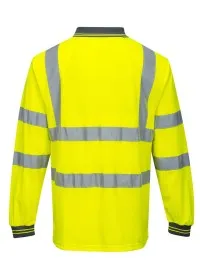 Product Design Hi Vis Long Sleeved Polo