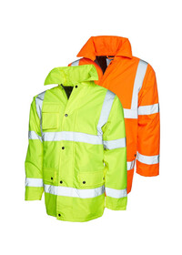 UC803 Hi Vis Safety Jacket Uneek