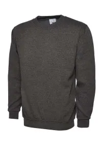 Uneek UX3 Sweatshirt Charcoal