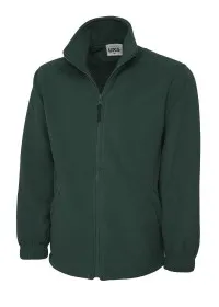 Uneek UX5 Full Zip Fleece Bottle Green