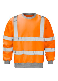 Orange hi vis sweatshirt