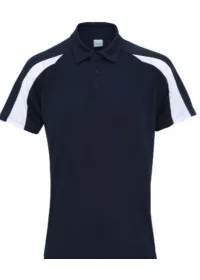 Just Cool JC043 French Navy & white