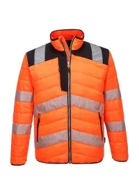 Portwest PW371 Hi Vis Baffle Jacket Orange